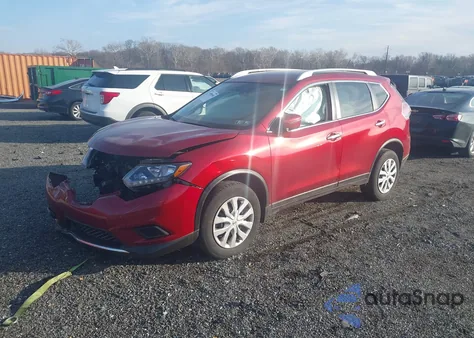 2016 Nissan Rogue S из США, поврежденный, VIN JN8AT2MV6GW147660